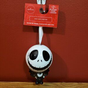 Hallmark Nightmare Before Christmas Jack Decoupage Ornament - NEW